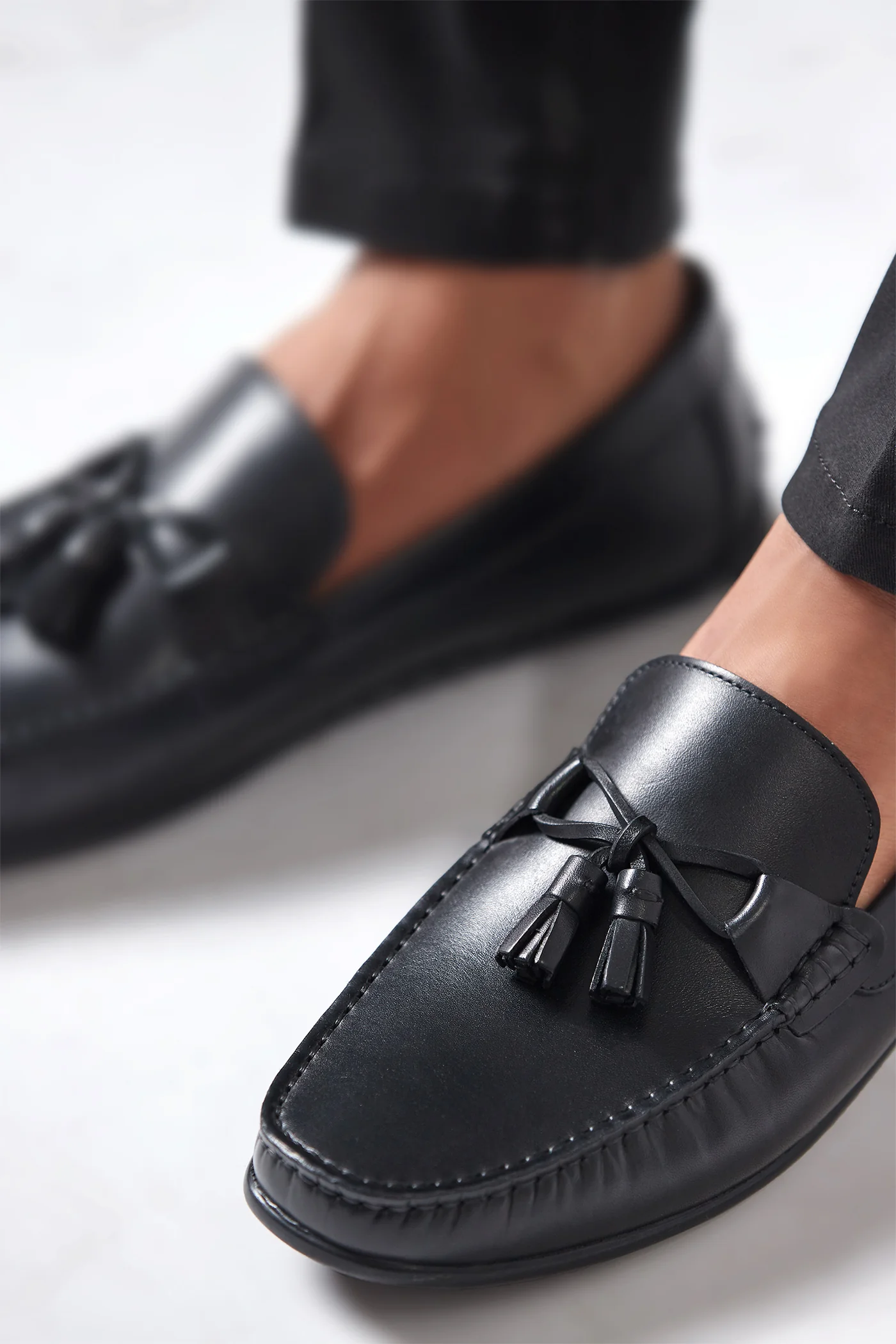 chester men leather shoes black tassels zoom view julke chester men leather shoes black tassels zoom view julke