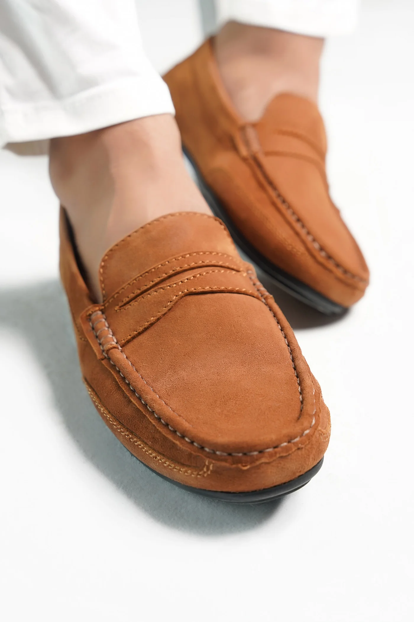 edwin men moccassin shoes light brown closeview julke edwin men moccassin shoes light brown closeview julke