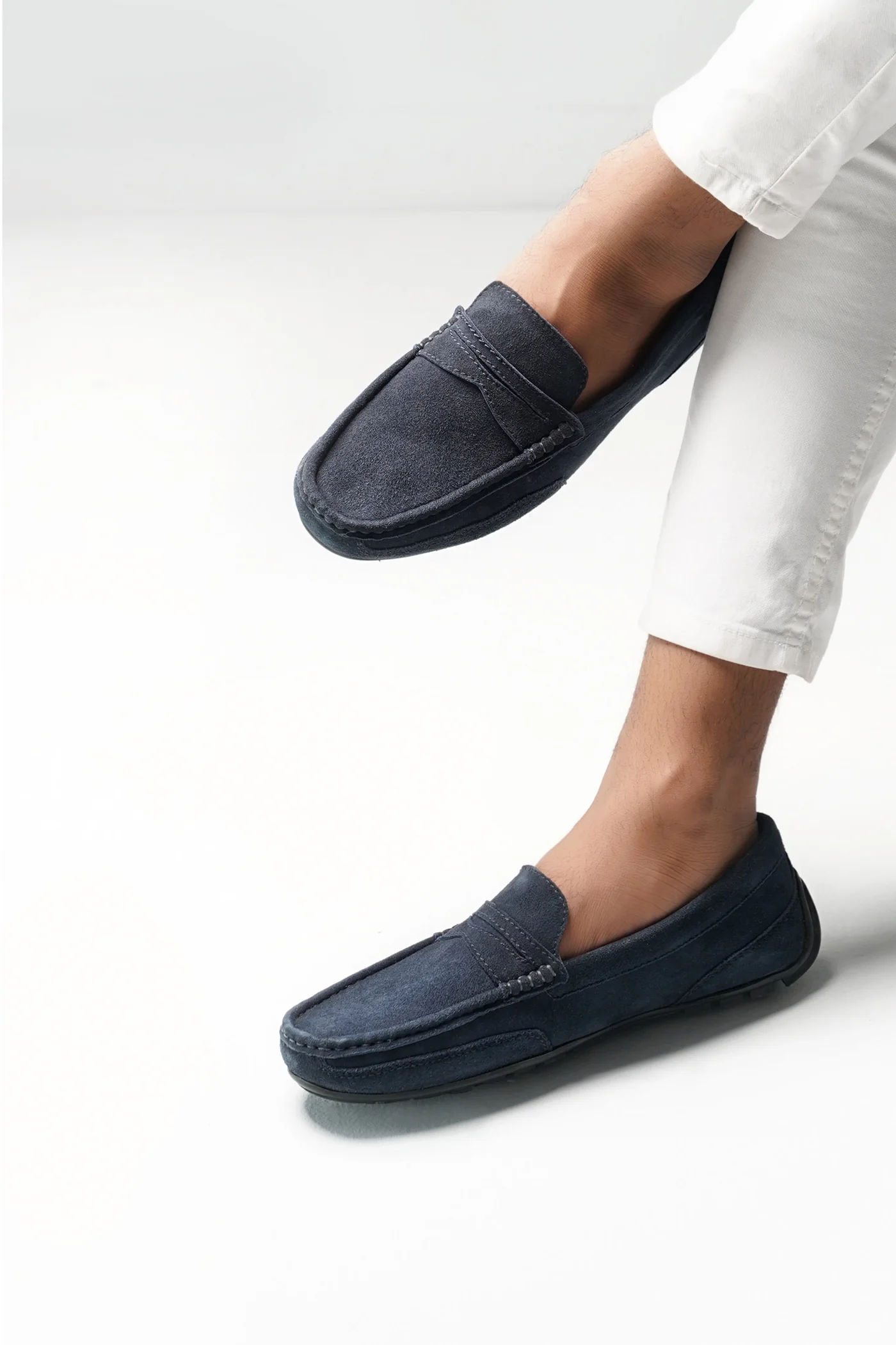edwin men moccassin shoes blue julke edwin men moccassin shoes blue julke