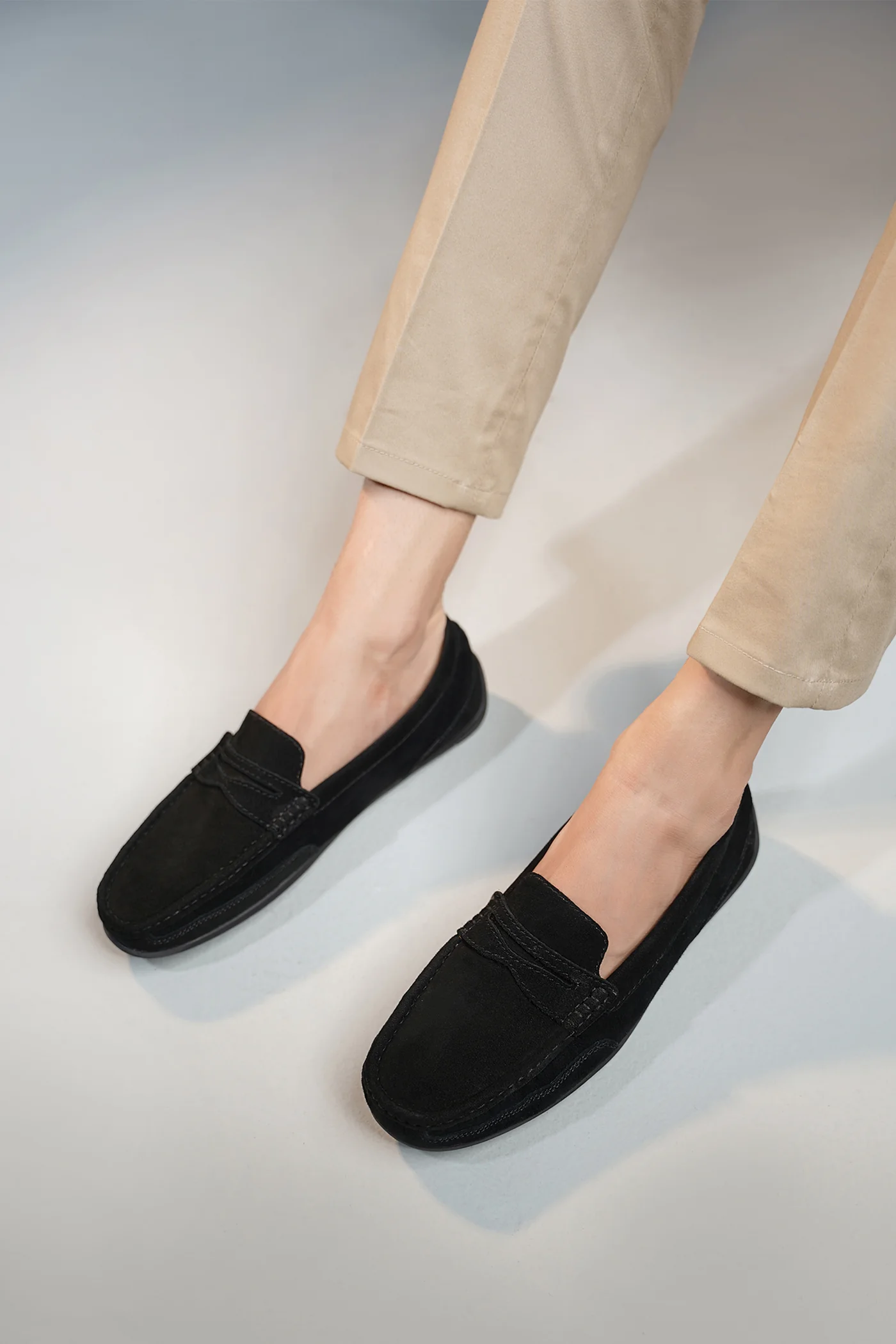 edwin men leather moccasins black top view julke edwin men leather moccasins black top view julke