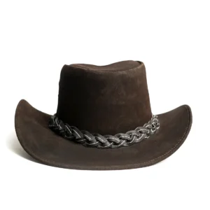 suede hat brown 1