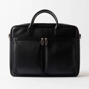 20251031 1602 sleek black briefcase remix 01k8wyv57pfayazf4w6sz4kvx9