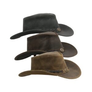 antique outback hat all